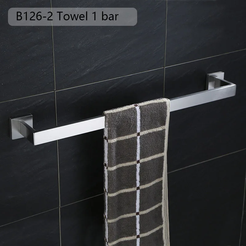 Chrome Polished Bathroom Hardware Mirror Chrome Polished Towel Rack Toilet Paper Holder Towel Bar Hook Bathroom Accessories