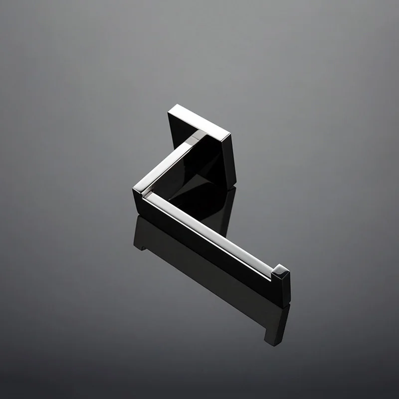 Chrome Polished Bathroom Hardware Mirror Chrome Polished Towel Rack Toilet Paper Holder Towel Bar Hook Bathroom Accessories