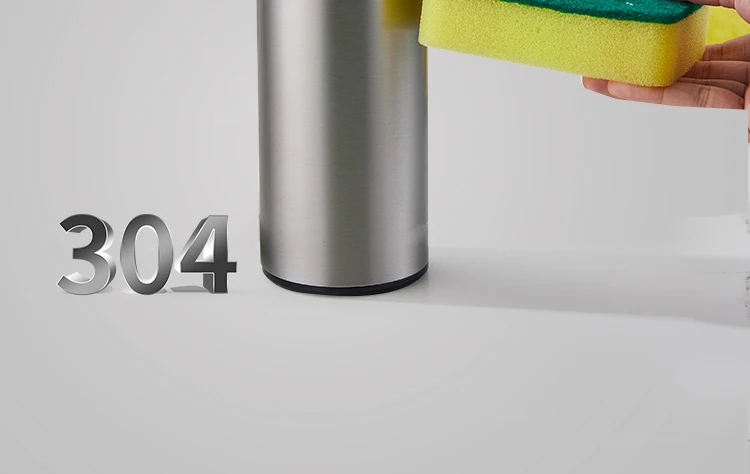 Kitchen Soap Machine Automatic Sensor Out of Hand Sanitizer Smart Electric Body Wash Soap Dispenser 304 Stainless Steel Kitchen Soap Machine Automatic Sensor Out of Hand Sanitizer Smart Electric Body Wash Soap Dispenser 304 Stainless Steel