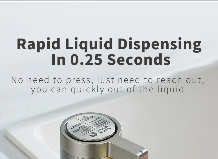 Kitchen Soap Machine Automatic Sensor Out of Hand Sanitizer Smart Electric Body Wash Soap Dispenser 304 Stainless Steel Kitchen Soap Machine Automatic Sensor Out of Hand Sanitizer Smart Electric Body Wash Soap Dispenser 304 Stainless Steel