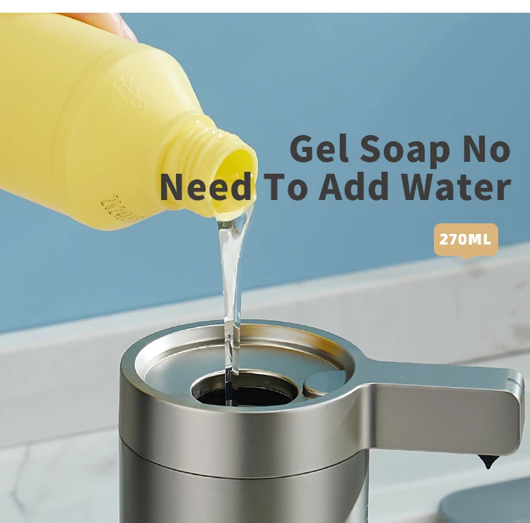 Kitchen Soap Machine Automatic Sensor Out of Hand Sanitizer Smart Electric Body Wash Soap Dispenser 304 Stainless Steel Kitchen Soap Machine Automatic Sensor Out of Hand Sanitizer Smart Electric Body Wash Soap Dispenser 304 Stainless Steel