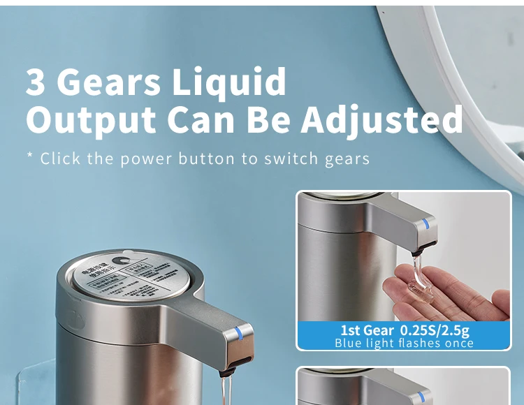 Kitchen Soap Machine Automatic Sensor Out of Hand Sanitizer Smart Electric Body Wash Soap Dispenser 304 Stainless Steel Kitchen Soap Machine Automatic Sensor Out of Hand Sanitizer Smart Electric Body Wash Soap Dispenser 304 Stainless Steel
