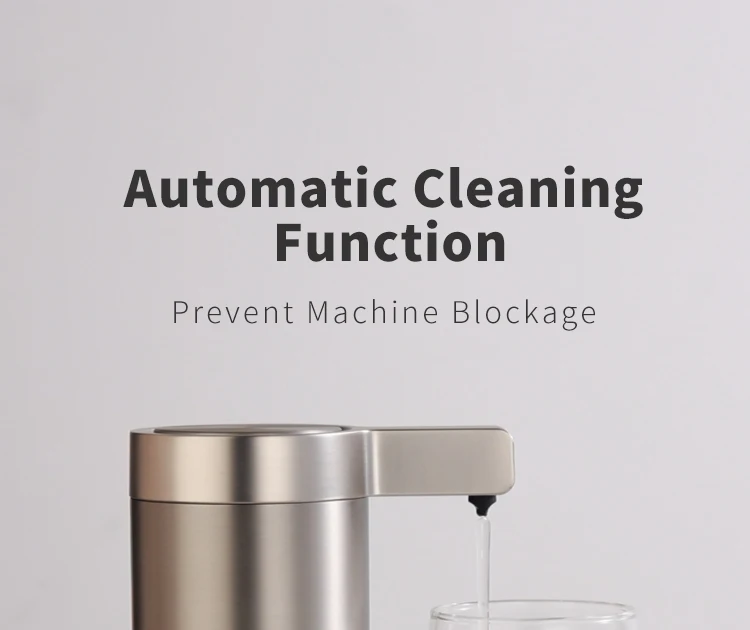Kitchen Soap Machine Automatic Sensor Out of Hand Sanitizer Smart Electric Body Wash Soap Dispenser 304 Stainless Steel Kitchen Soap Machine Automatic Sensor Out of Hand Sanitizer Smart Electric Body Wash Soap Dispenser 304 Stainless Steel