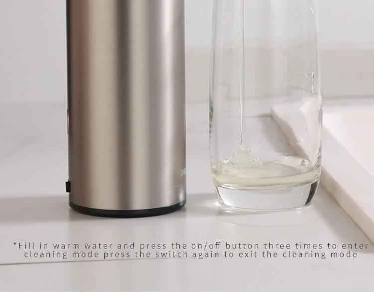 Kitchen Soap Machine Automatic Sensor Out of Hand Sanitizer Smart Electric Body Wash Soap Dispenser 304 Stainless Steel Kitchen Soap Machine Automatic Sensor Out of Hand Sanitizer Smart Electric Body Wash Soap Dispenser 304 Stainless Steel