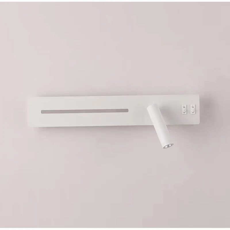 LED Wall Light Interior  Mobile Phone Charging USB Wall Lamps With Switch Bedroom Bedside Reading Lights Decoration Living Room