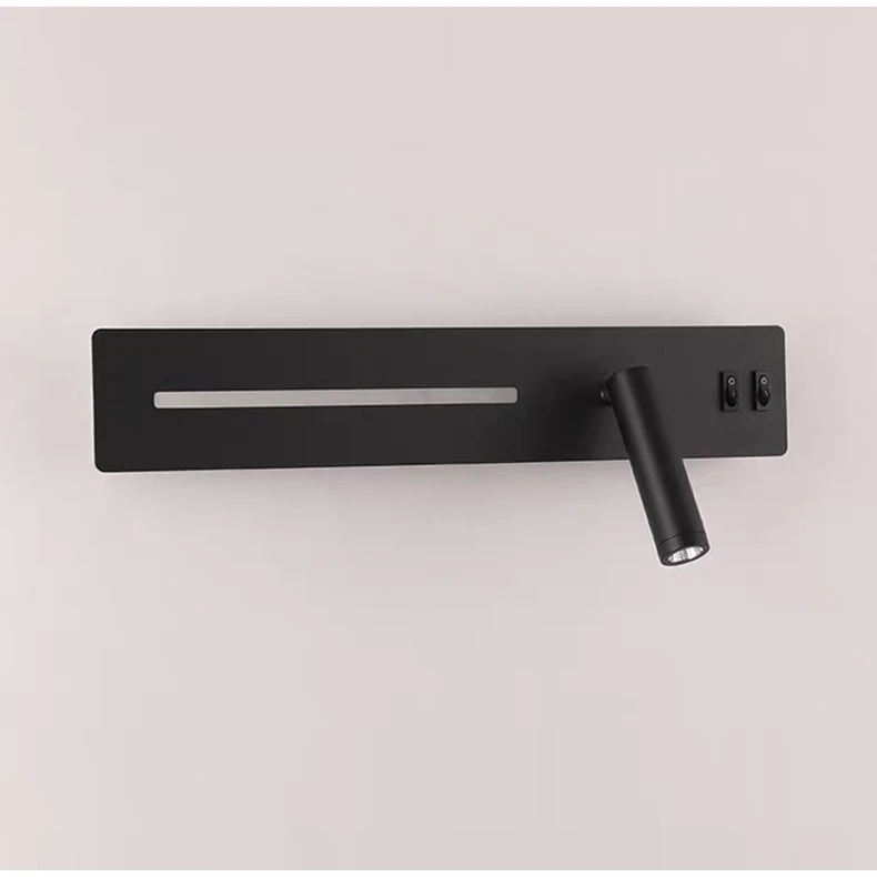 LED Wall Light Interior  Mobile Phone Charging USB Wall Lamps With Switch Bedroom Bedside Reading Lights Decoration Living Room