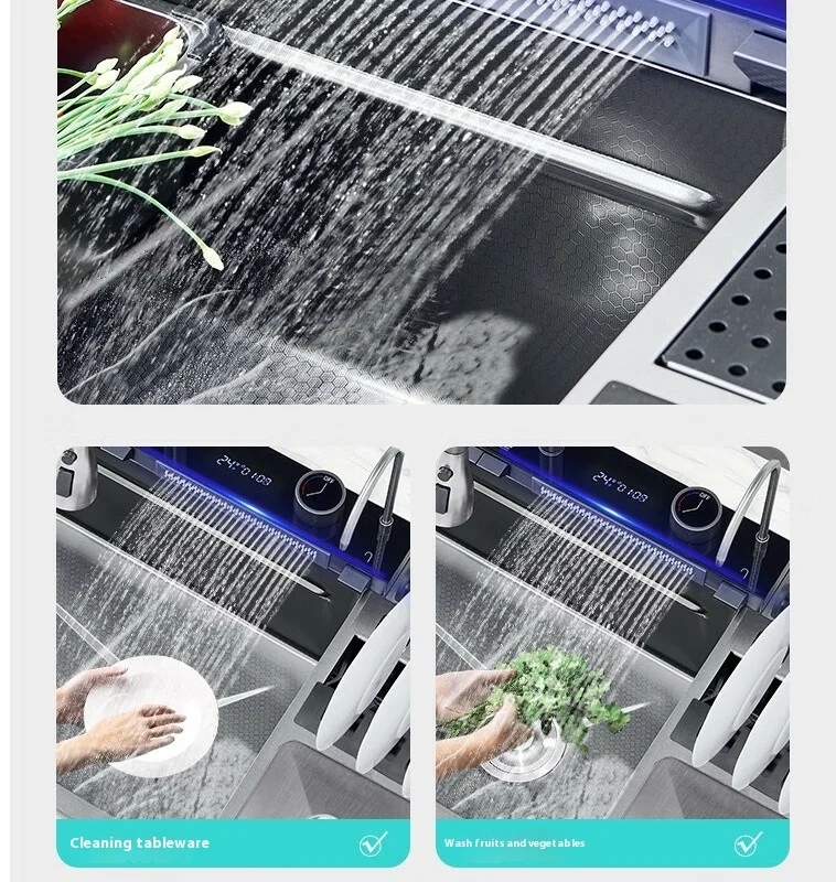 Large Size Multifunctional Stainless Steel Kitchen Sink