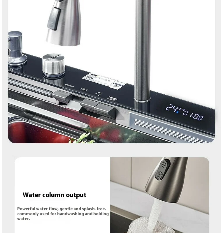 Large Size Multifunctional Stainless Steel Kitchen Sink