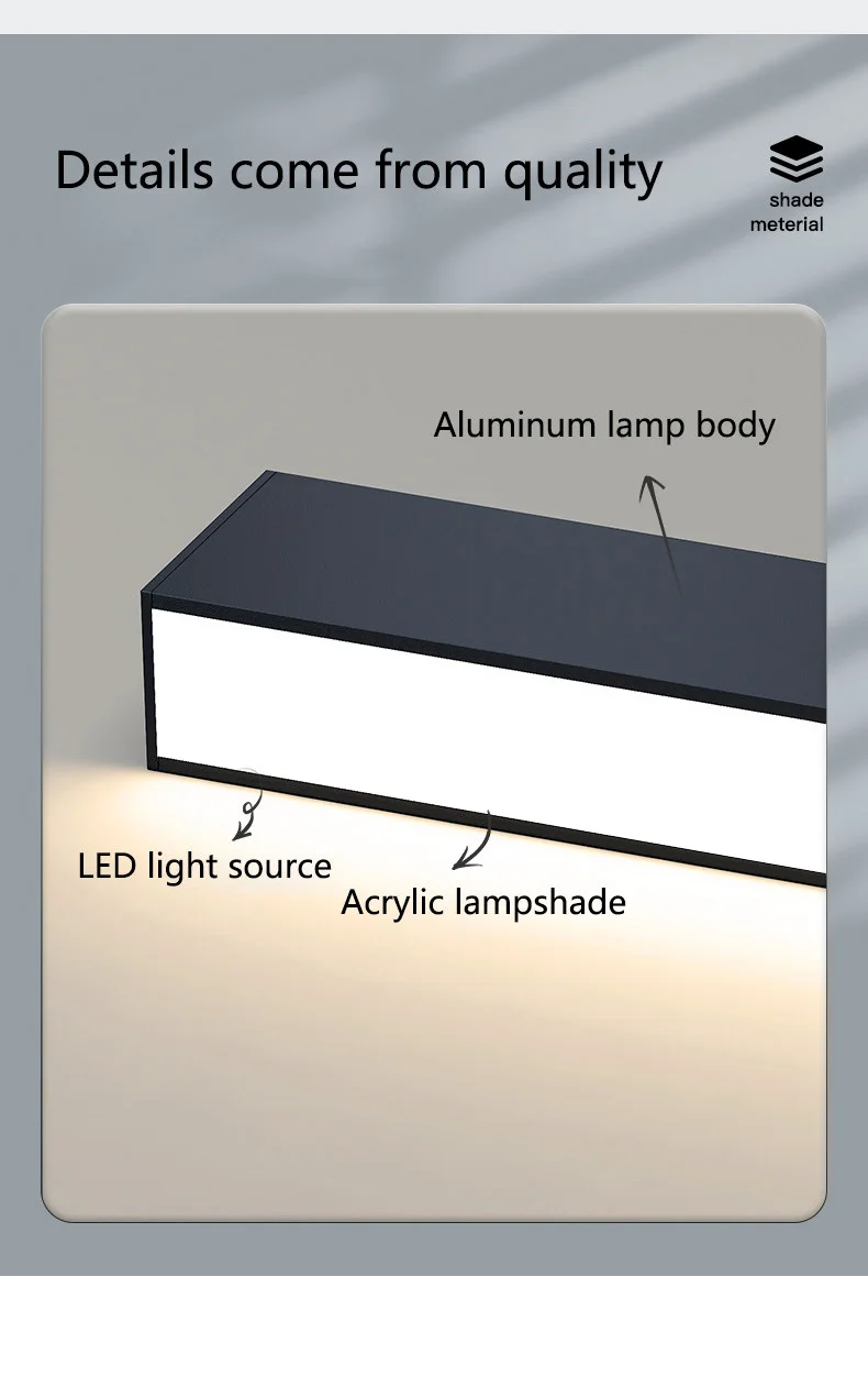 Living room lights kitchen restaurant lamps modern led ceiling lamp Nordic balcony porch bedroom entrance light office lighting