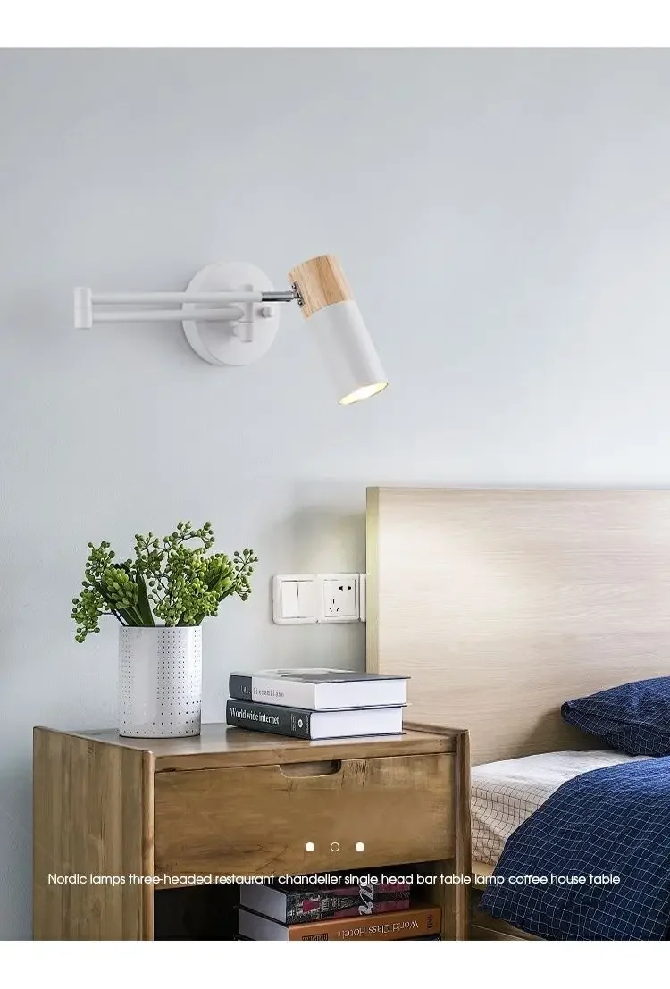 Modern Living Room Rocking Arm Wall Lamp bedlamps for bedroom Hotel Creative Telescopic Foldable Reading Wall Lamps Modern Living Room Rocking Arm Wall Lamp bedlamps for bedroom Hotel Creative Telescopic Foldable Reading Wall Lamps