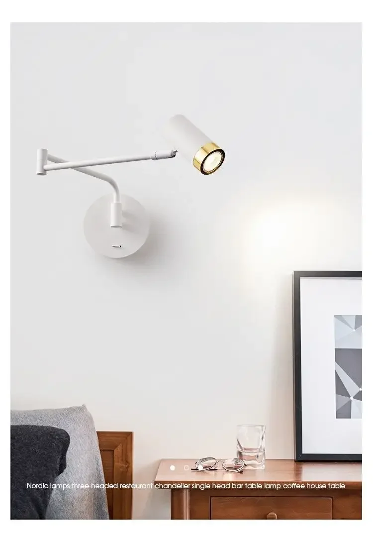 Modern Living Room Rocking Arm Wall Lamp bedlamps for bedroom Hotel Creative Telescopic Foldable Reading Wall Lamps Modern Living Room Rocking Arm Wall Lamp bedlamps for bedroom Hotel Creative Telescopic Foldable Reading Wall Lamps