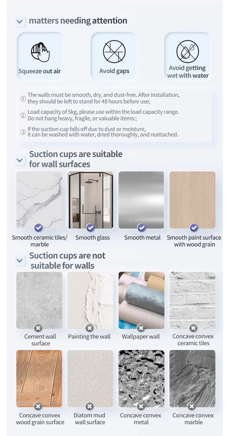 No Drill Suction Cup Adhesive Bathroom Rack Bathroom Shelf Toilet Aluminum Hanging Rack Bathroom Organizer Hang On The Wall