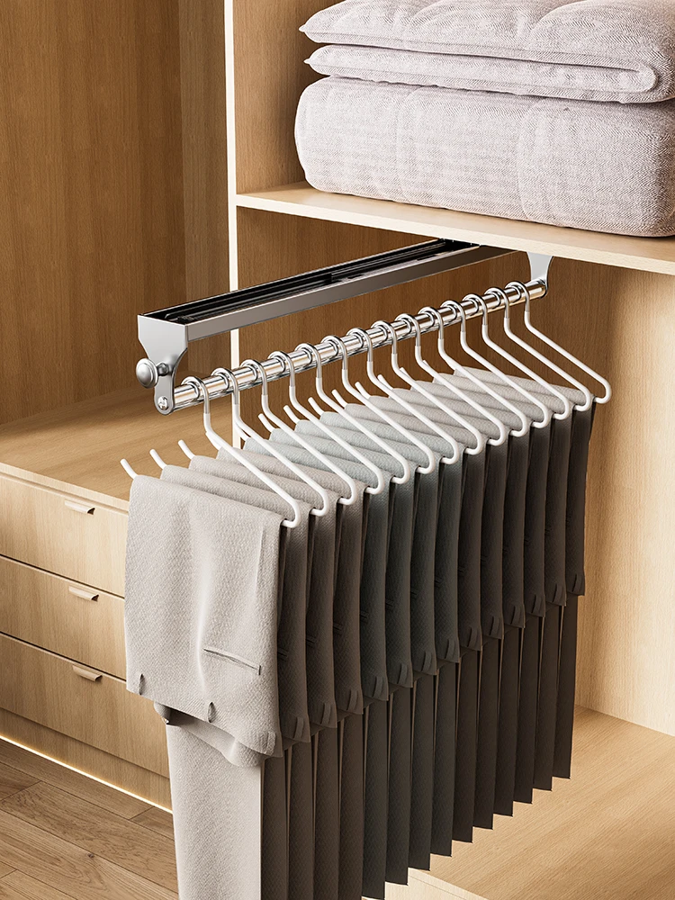 Pull-out Trouser Hangers Linens & Beddings Pull-out Trouser Hangers Linens & Beddings