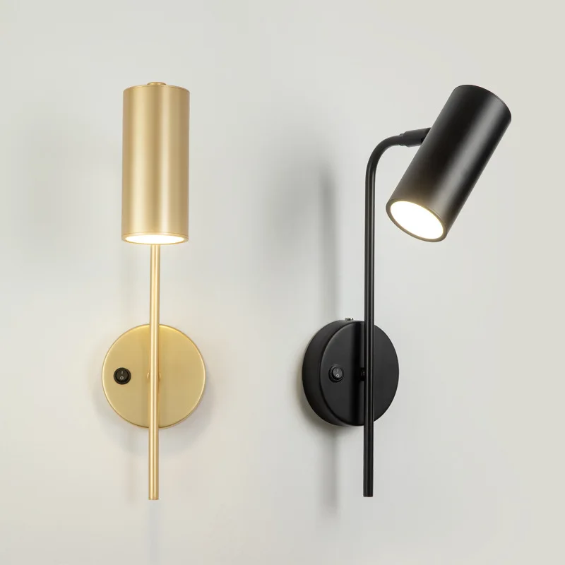 Rotatable Hotel Bedroom Wall Lamp Iron Frame Plastic Shade E27 LED Reading Light with Switch Modern Home Decoration Sconce Light Rotatable Hotel Bedroom Wall Lamp Iron Frame Plastic Shade E27 LED Reading Light with Switch Modern Home Decoration Sconce Light