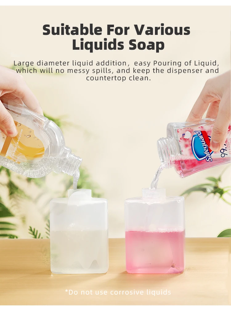 New Automatic Dishwashing Liquid Sensor Kitchen Double Head Gel Foam Hand Sanitizer Soap Dispenser Wall Hanging New Automatic Dishwashing Liquid Sensor Kitchen Double Head Gel Foam Hand Sanitizer Soap Dispenser Wall Hanging