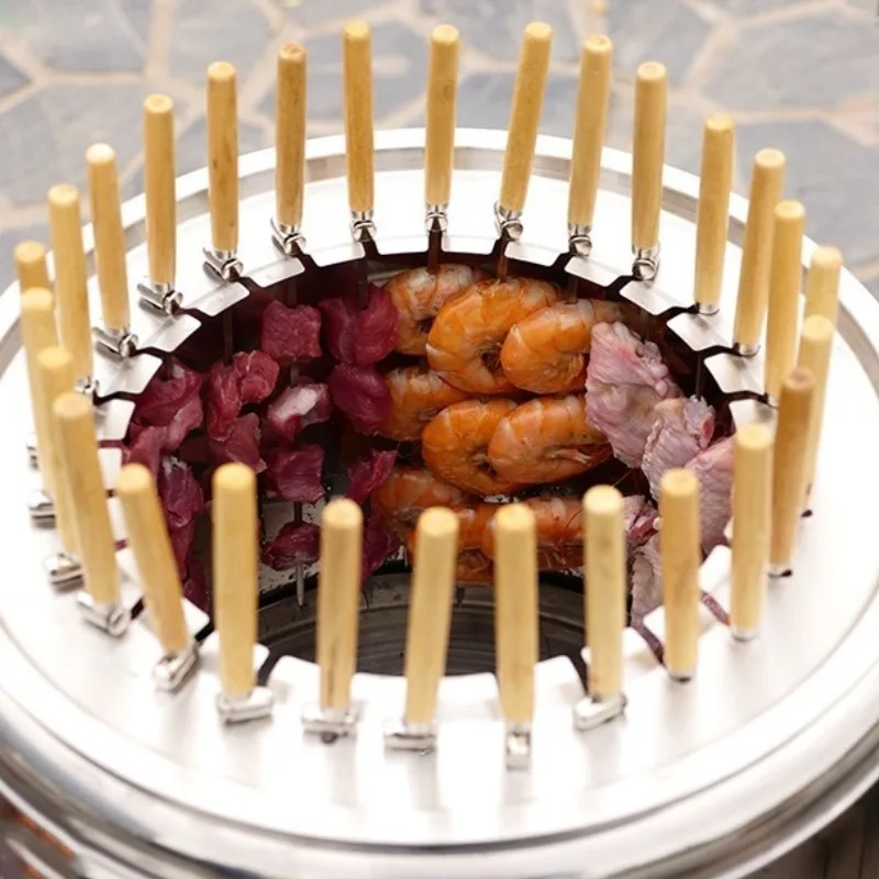 Smokeless Stainless Steel Barbecue Grill