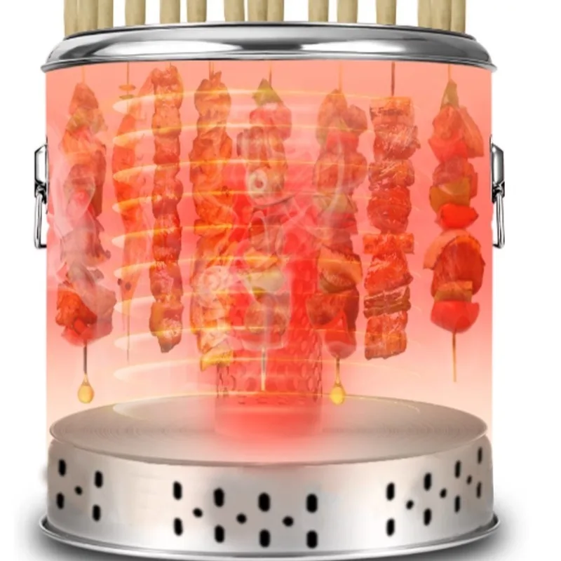 Smokeless Stainless Steel Barbecue Grill