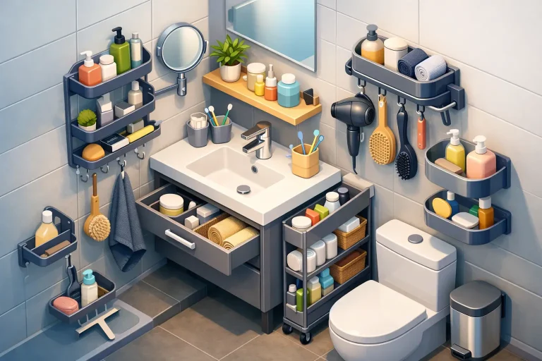 Bathroom Accessories That Make Every Inch Work