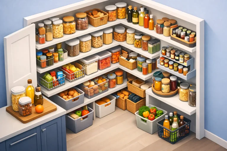 How to Organize a Small Pantry Without Clutter