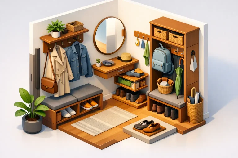 How to Organize Entryway Storage in Small Spaces