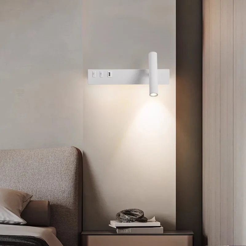 minimalist LED living room background wall light creative rotatable spotlight Lighting minimalist LED living room background wall light creative rotatable spotlight Lighting