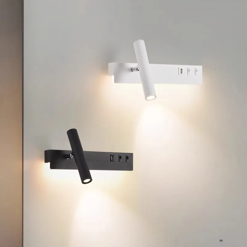 minimalist LED living room background wall light creative rotatable spotlight Lighting minimalist LED living room background wall light creative rotatable spotlight Lighting