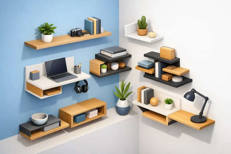 Wall Mounted Shelves That Make Space Work Harder