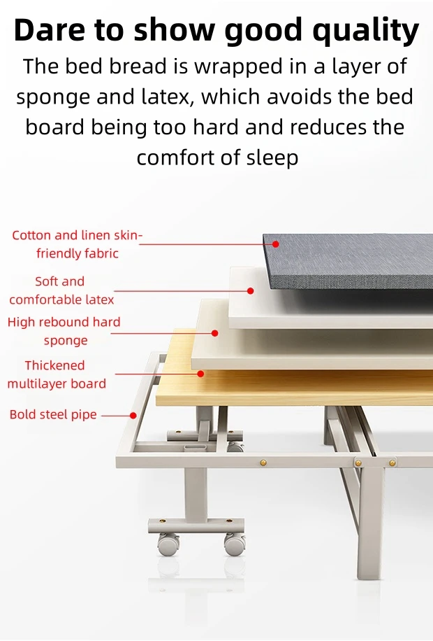 1 Dust Cover for a Folding Bed or 1 Folding Bed