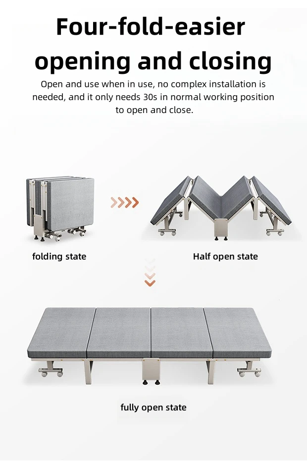 1 Dust Cover for a Folding Bed or 1 Folding Bed