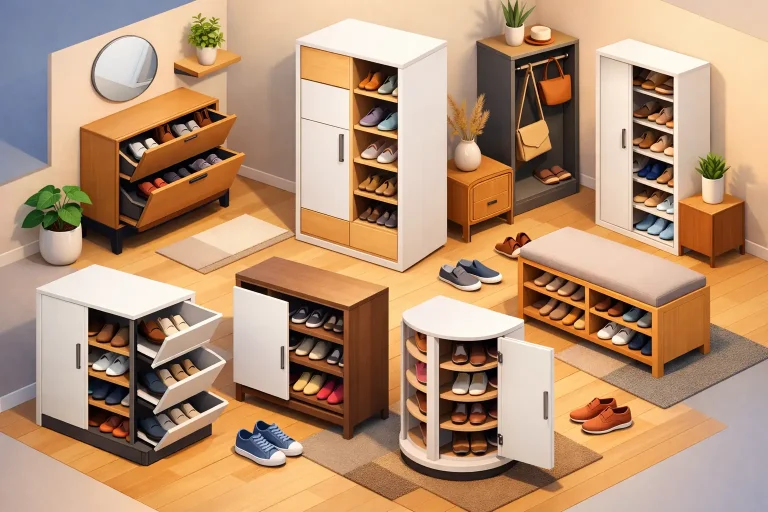 12 Best Compact Shoe Cabinets for Small Homes