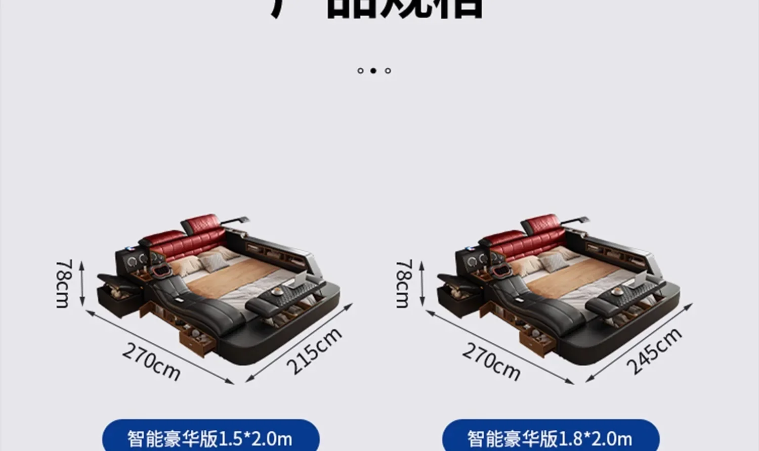 180X200CM double beds monster bed modern style Home furniture complete double bedroom luxury  king sizebed 2 people Single Sun