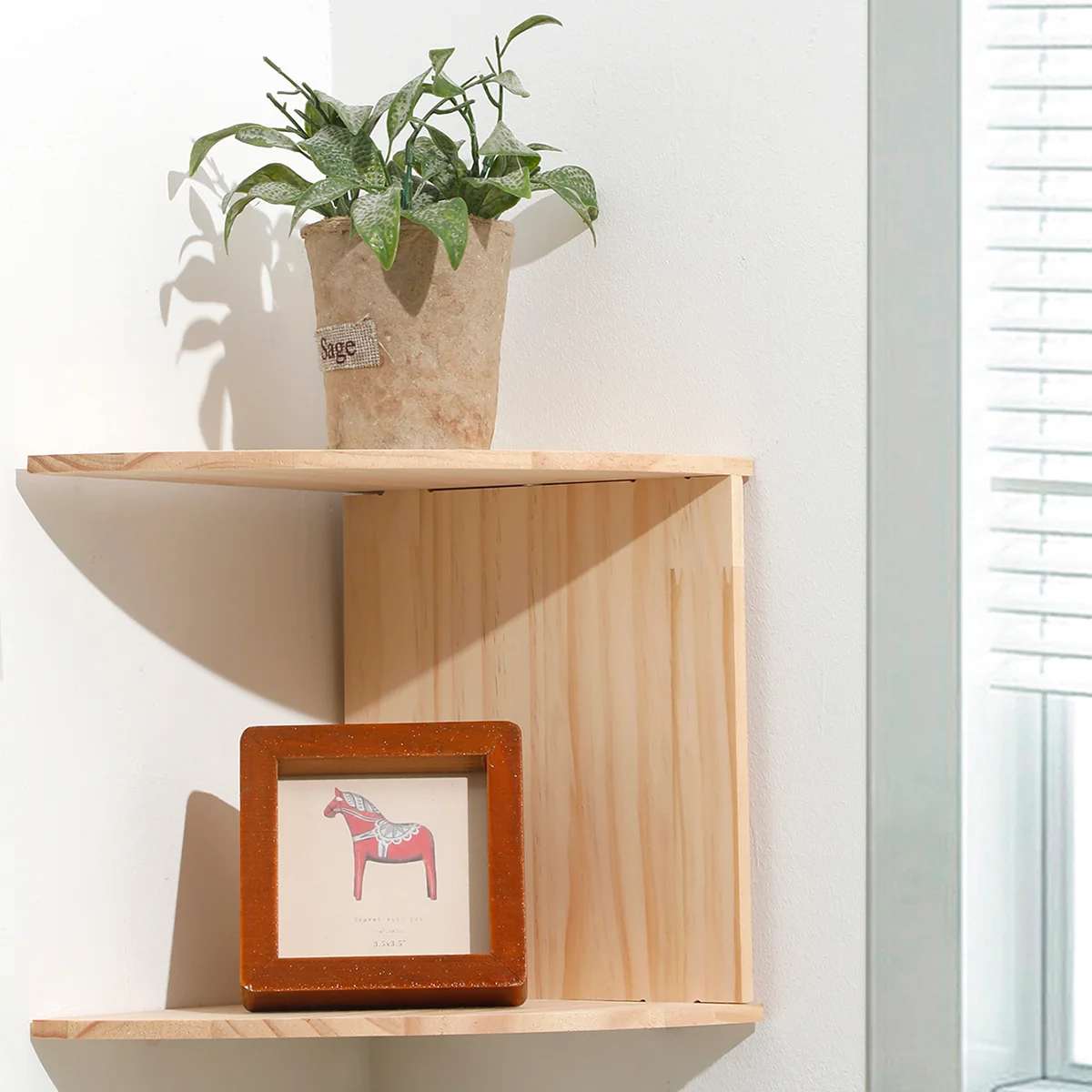 2/4/5 Layers PVC Wooden Corner Shelf Burlywood Storage Shelf Boho Home Decoration Floating Wall Organizer Room Decors Aesthetic 2/4/5 Layers PVC Wooden Corner Shelf Burlywood Storage Shelf Boho Home Decoration Floating Wall Organizer Room Decors Aesthetic