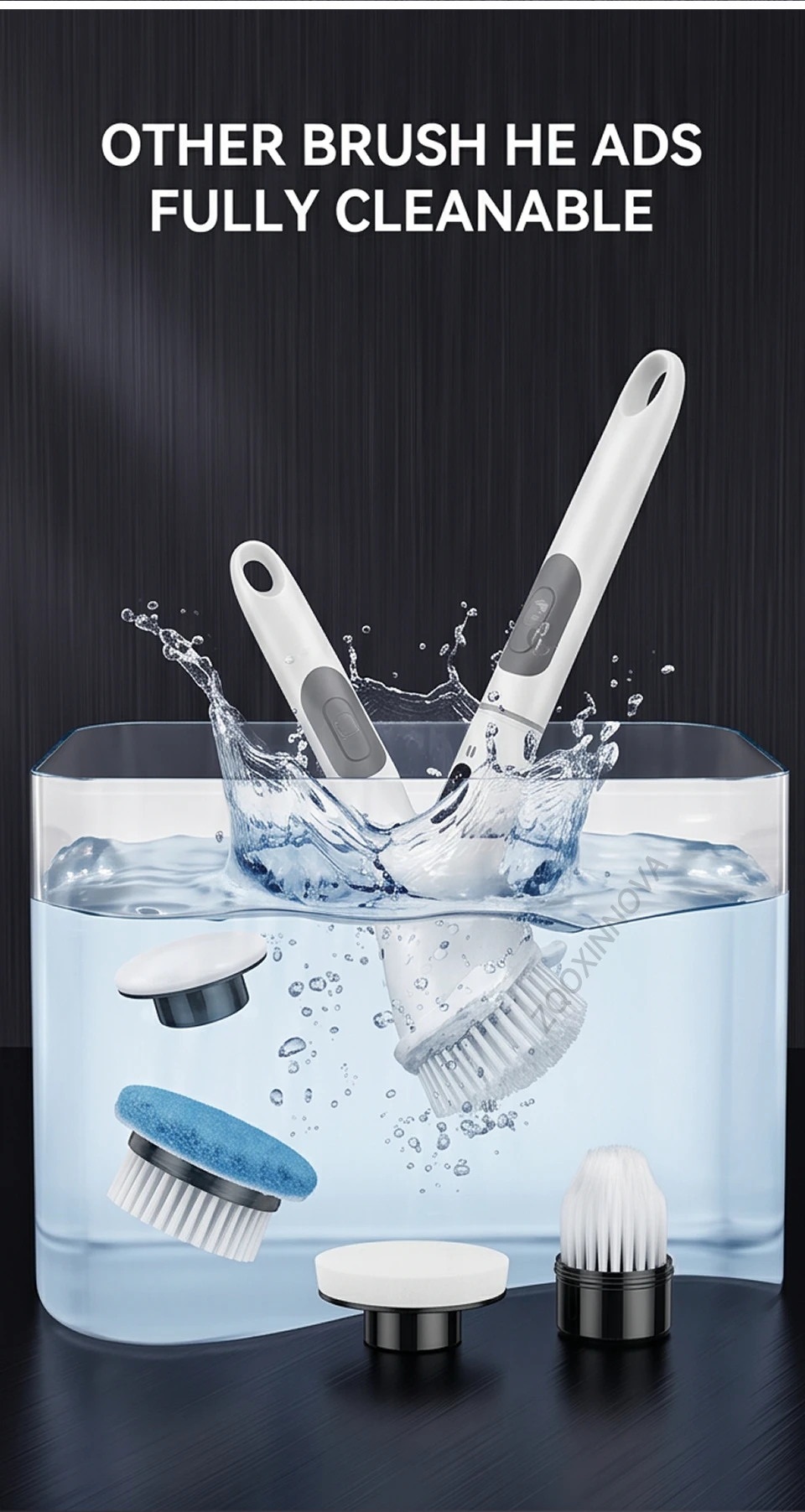 Household Cordless Spin Scrubber Kitchen Gadgets Hair Brushes Bathroom Broom Toilet Mops Electric Multipurpose Cleaning Brush Household Cordless Spin Scrubber Kitchen Gadgets Hair Brushes Bathroom Broom Toilet Mops Electric Multipurpose Cleaning Brush