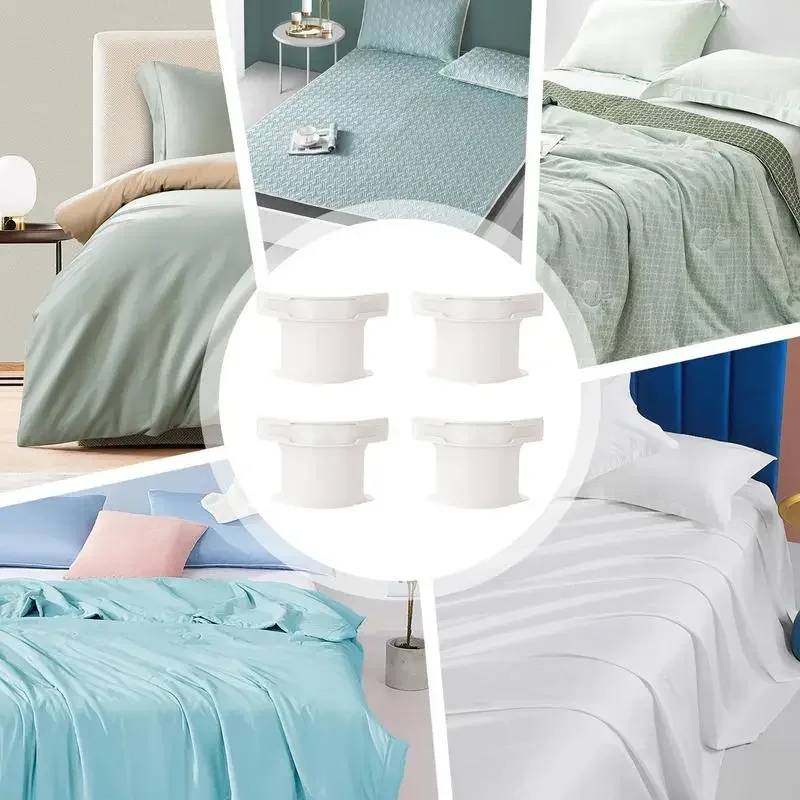 4PCS Invisible Heavy Duty Bedsheet Corner Tightener Clips Mattress Straps for All Sheet Sizes Non-Slip Holders Secure Bed Sheets 4PCS Invisible Heavy Duty Bedsheet Corner Tightener Clips Mattress Straps for All Sheet Sizes Non-Slip Holders Secure Bed Sheets