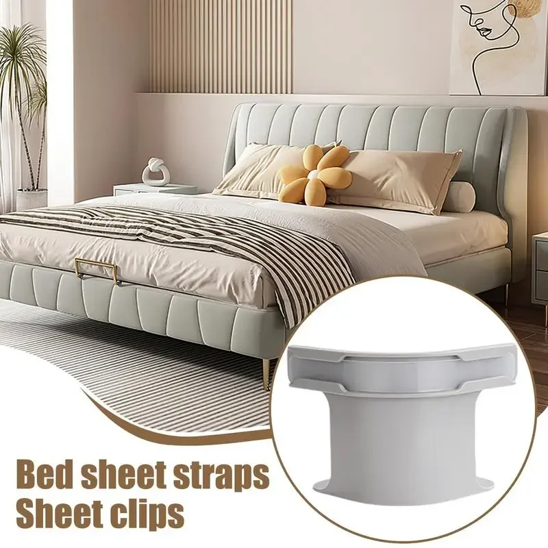 4PCS Invisible Heavy Duty Bedsheet Corner Tightener Clips Mattress Straps for All Sheet Sizes Non-Slip Holders Secure Bed Sheets 4PCS Invisible Heavy Duty Bedsheet Corner Tightener Clips Mattress Straps for All Sheet Sizes Non-Slip Holders Secure Bed Sheets