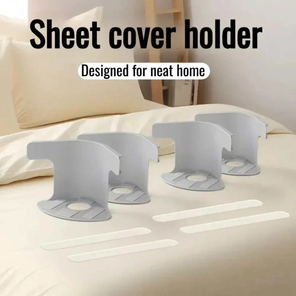 4PCS Invisible Heavy Duty Bedsheet Corner Tightener Clips Mattress Straps for All Sheet Sizes Non-Slip Holders Secure Bed Sheets 4PCS Invisible Heavy Duty Bedsheet Corner Tightener Clips Mattress Straps for All Sheet Sizes Non-Slip Holders Secure Bed Sheets