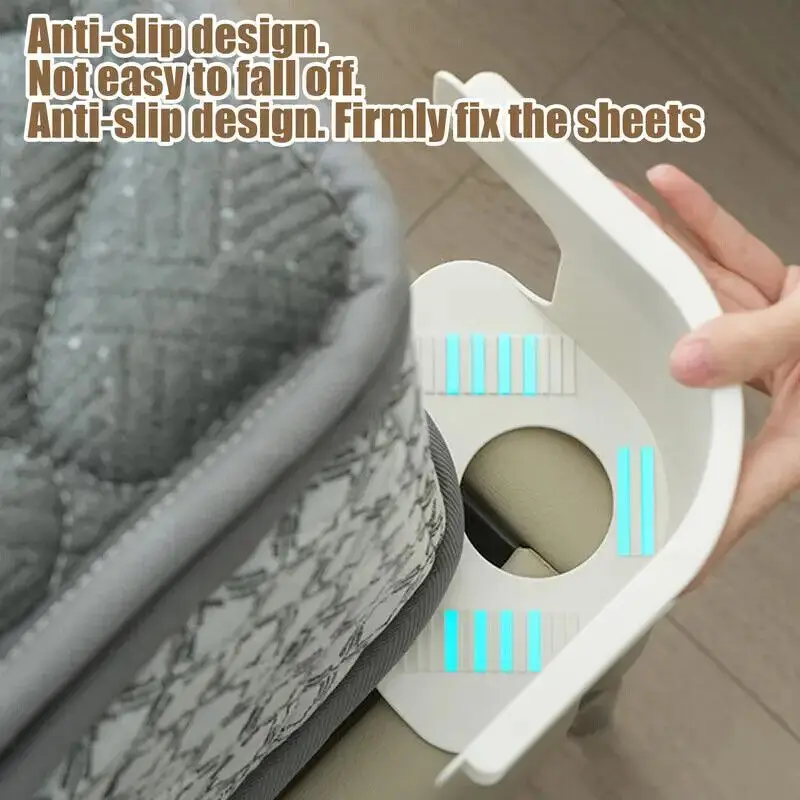 4PCS Invisible Heavy Duty Bedsheet Corner Tightener Clips Mattress Straps for All Sheet Sizes Non-Slip Holders Secure Bed Sheets 4PCS Invisible Heavy Duty Bedsheet Corner Tightener Clips Mattress Straps for All Sheet Sizes Non-Slip Holders Secure Bed Sheets