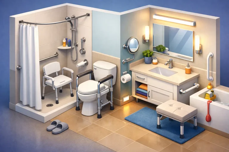 8 Upgrades for a Senior Bathroom Safety Makeover
