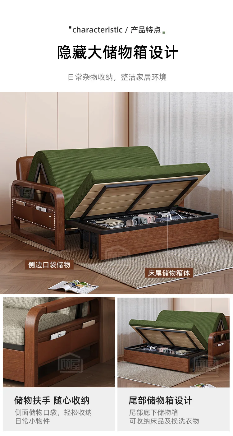 Comfortable Storage Living Room Sofas Bedroom Linen Luxury Recliner Living Room Sofas Lounges Sleeper Couch Wohnzimmer Furniture