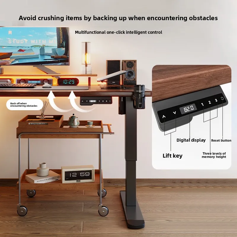 Electric Height-Adjustable Standing Desk Computer Desk for Gaming and Office Use Home Study Desk E-sports Table Workbench Tables Electric Height-Adjustable Standing Desk Computer Desk for Gaming and Office Use Home Study Desk E-sports Table Workbench Tables