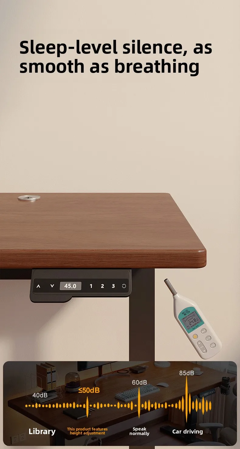 Electric Height-Adjustable Standing Desk Computer Desk for Gaming and Office Use Home Study Desk E-sports Table Workbench Tables