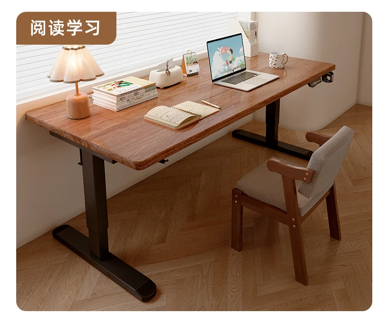 Electric Height-Adjustable Standing Desk Computer Desk for Gaming and Office Use Home Study Desk E-sports Table Workbench Tables