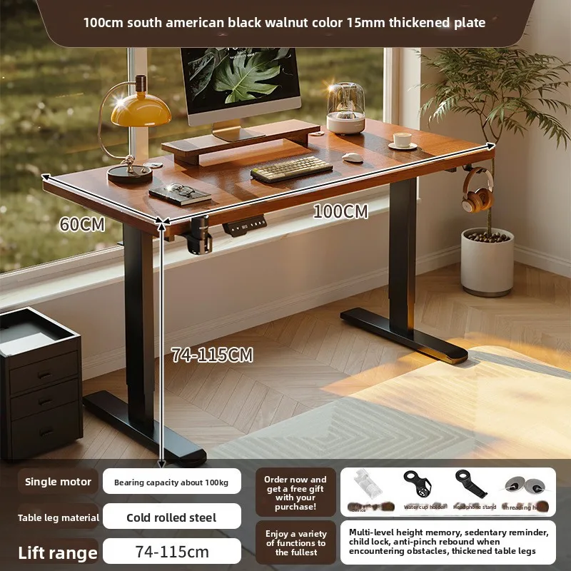 Electric Height-Adjustable Standing Desk Computer Desk for Gaming and Office Use Home Study Desk E-sports Table Workbench Tables Electric Height-Adjustable Standing Desk Computer Desk for Gaming and Office Use Home Study Desk E-sports Table Workbench Tables