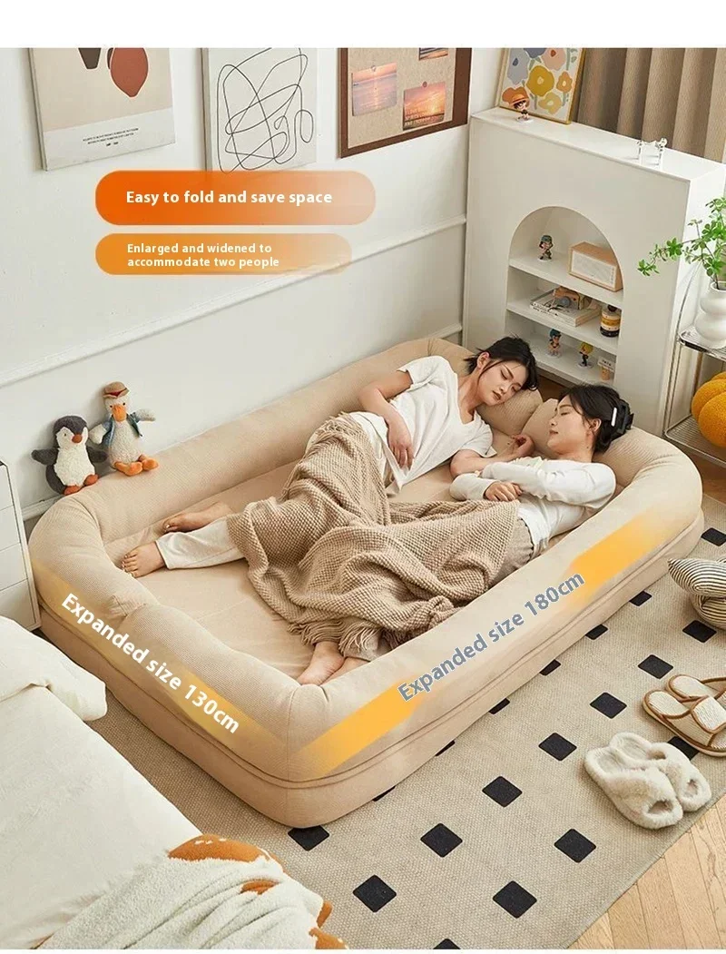 Folding Sofa Angle Adjustable Sofa Bed Sleepable Bedroom Living Room Leisure Chair Recliner Tatami Seating Furniture Beds