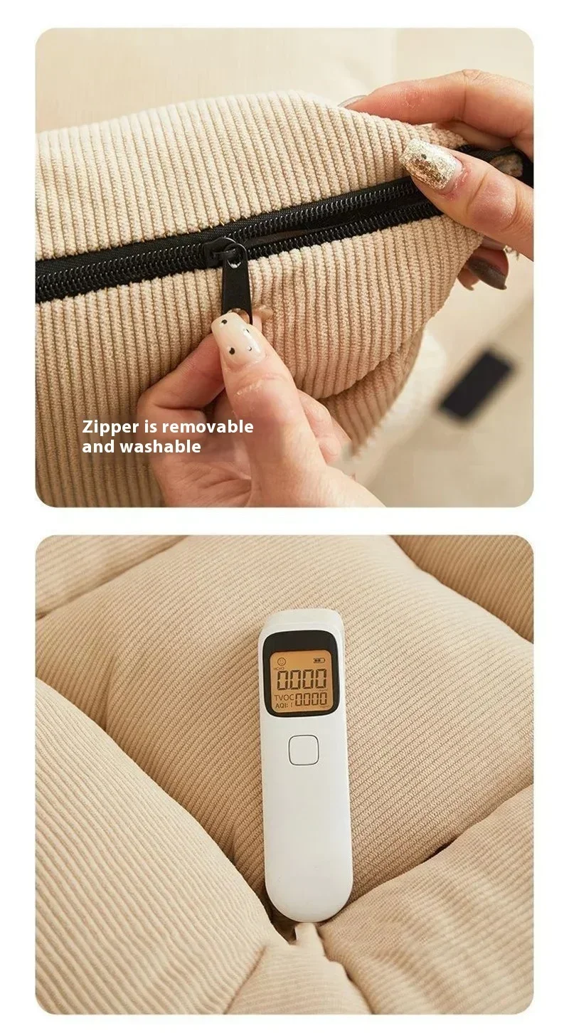 Folding Sofa Angle Adjustable Sofa Bed Sleepable Bedroom Living Room Leisure Chair Recliner Tatami Seating Furniture Beds