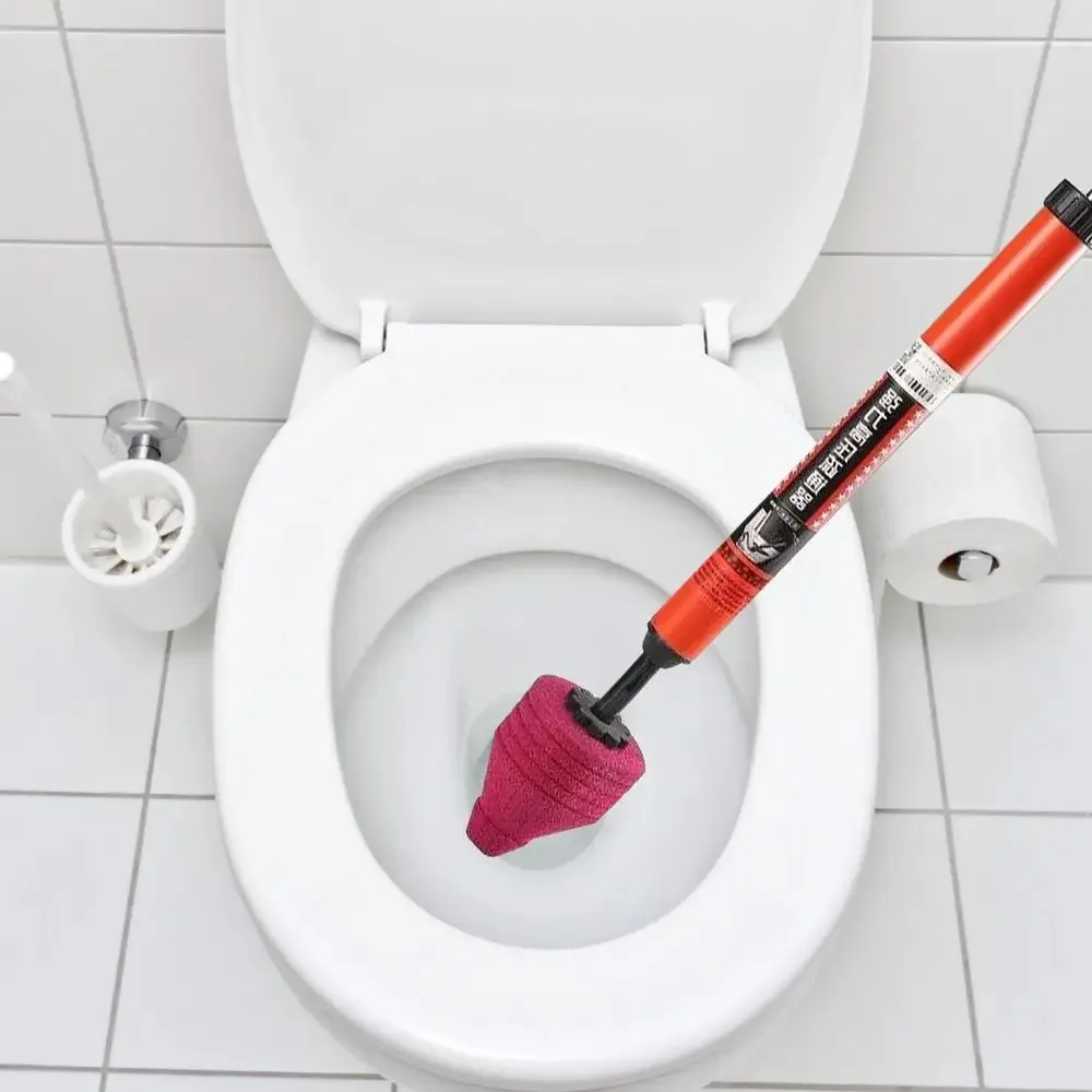 High Pressure Air Plunger Toilet Powerful Unclogger Tool with Ergonomic Handle Drain Clog Remover Plumbing Kit Sink Plunger