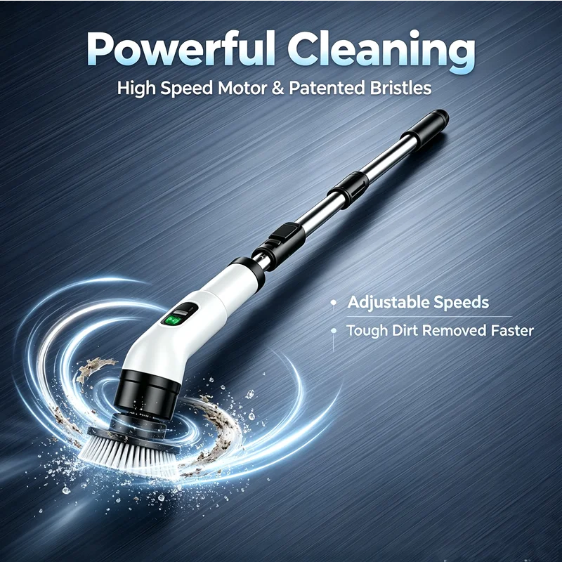 Household Cordless Spin Scrubber Shower Upgrades Household Cordless Spin Scrubber Shower Upgrades