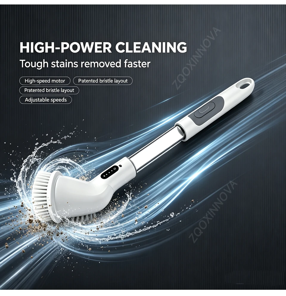 Household Cordless Spin Scrubber Kitchen Gadgets Hair Brushes Bathroom Broom Toilet Mops Electric Multipurpose Cleaning Brush Household Cordless Spin Scrubber Kitchen Gadgets Hair Brushes Bathroom Broom Toilet Mops Electric Multipurpose Cleaning Brush