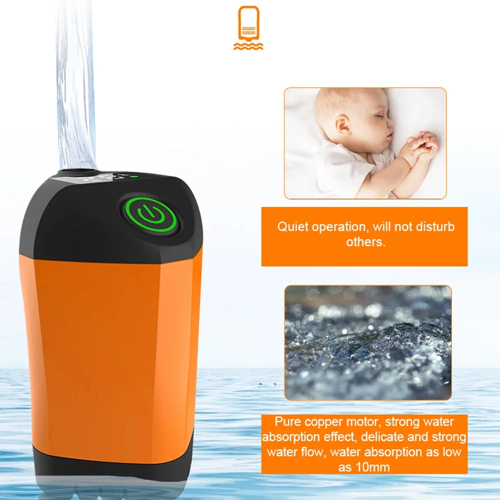 IPX7 Waterproof with Digital Display Portable Electric Shower Pump for Hiking Travel Beach Pet Watering Shower Upgrades IPX7 Waterproof with Digital Display Portable Electric Shower Pump for Hiking Travel Beach Pet Watering Shower Upgrades