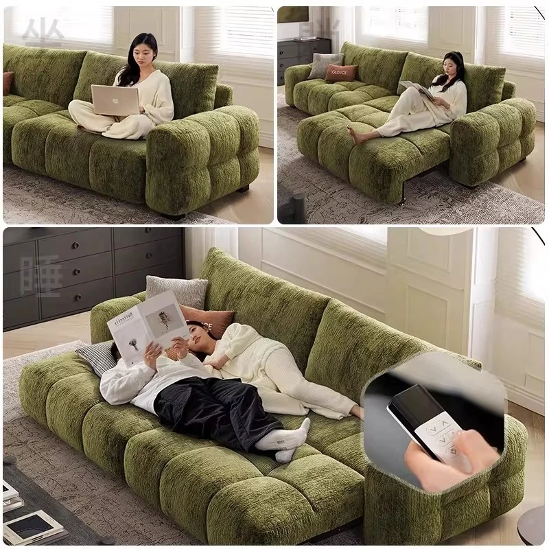 Italian Armrest Electric Sofa Fabric Space Saving Furnitures Italian Armrest Electric Sofa Fabric Space Saving Furnitures